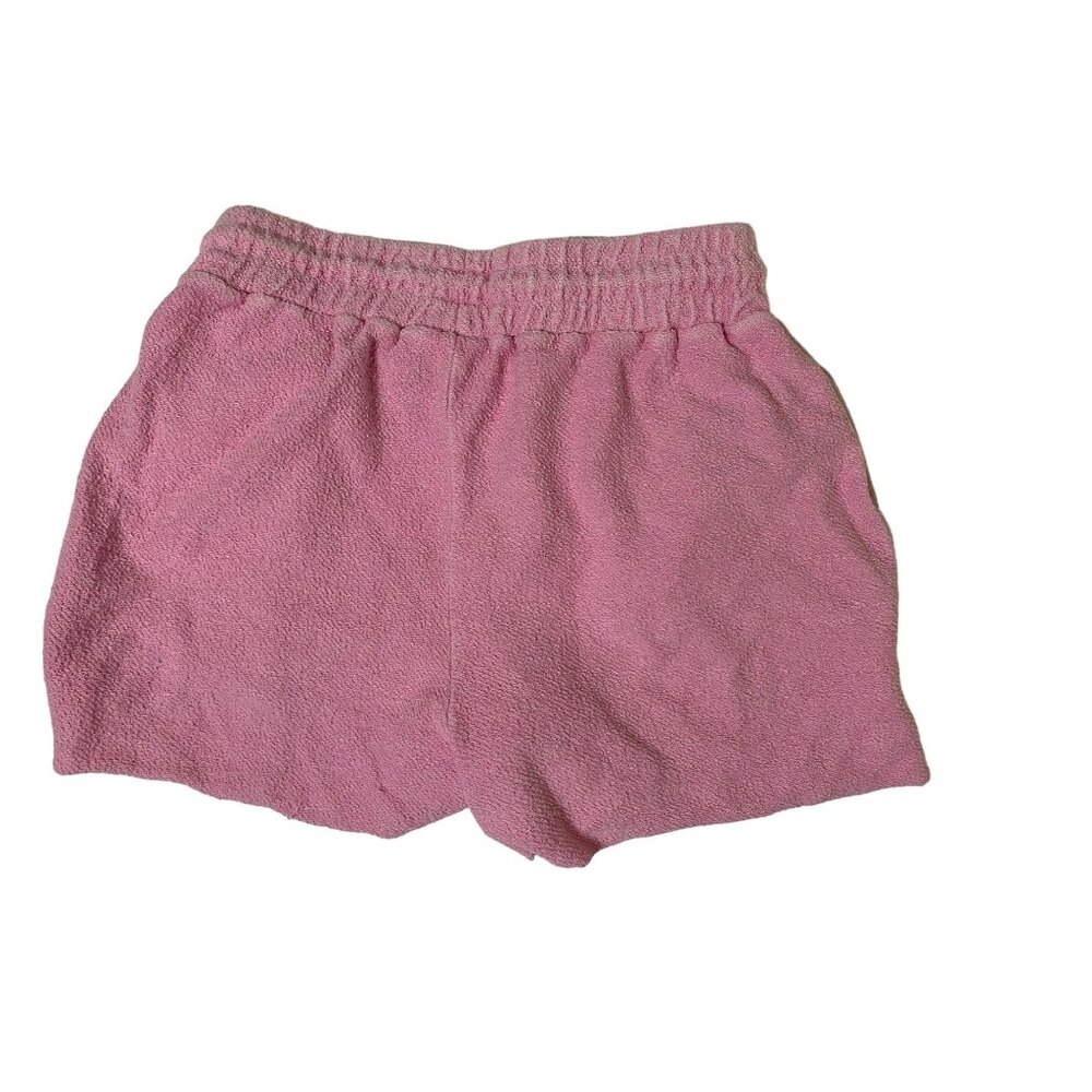 Barbie Forever 21 Pink Terry Cloth Shorts With Bead Detail XS - Picture 4 of 6